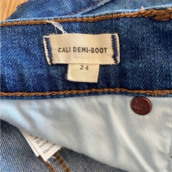 Madewell Cali Demi Boot Frayed Step Hem Size 24 EUC - Picture 11 of 15